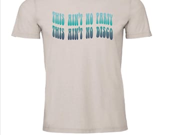 Talking Heads Inspired T-Shirt, Life During Wartime Lyrics Tee
