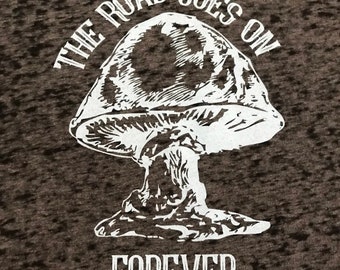 Allman Brothers The Road Goes on Forever Mushroom T-Shirt and Tank Top