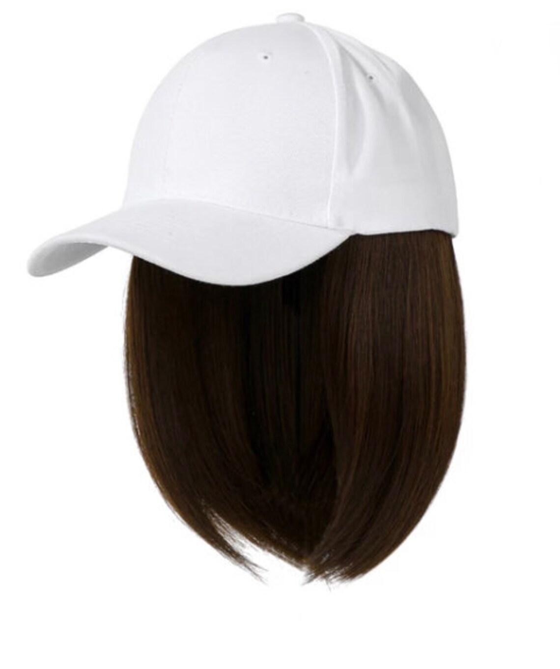 Baseball Cap Wigs Etsy