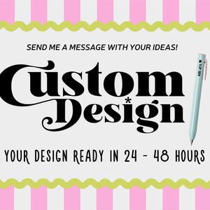 Custom Invitation Design, Personalized Poster (Digital File), New design Made to Order, Customized item image 7