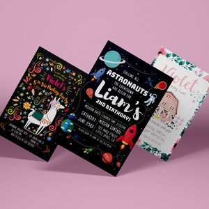 Custom Invitation Design, Personalized Poster (Digital File), New design Made to Order, Customized item image 5