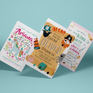 Custom Invitation Design, Personalized Poster (Digital File), New design Made to Order, Customized item image 6
