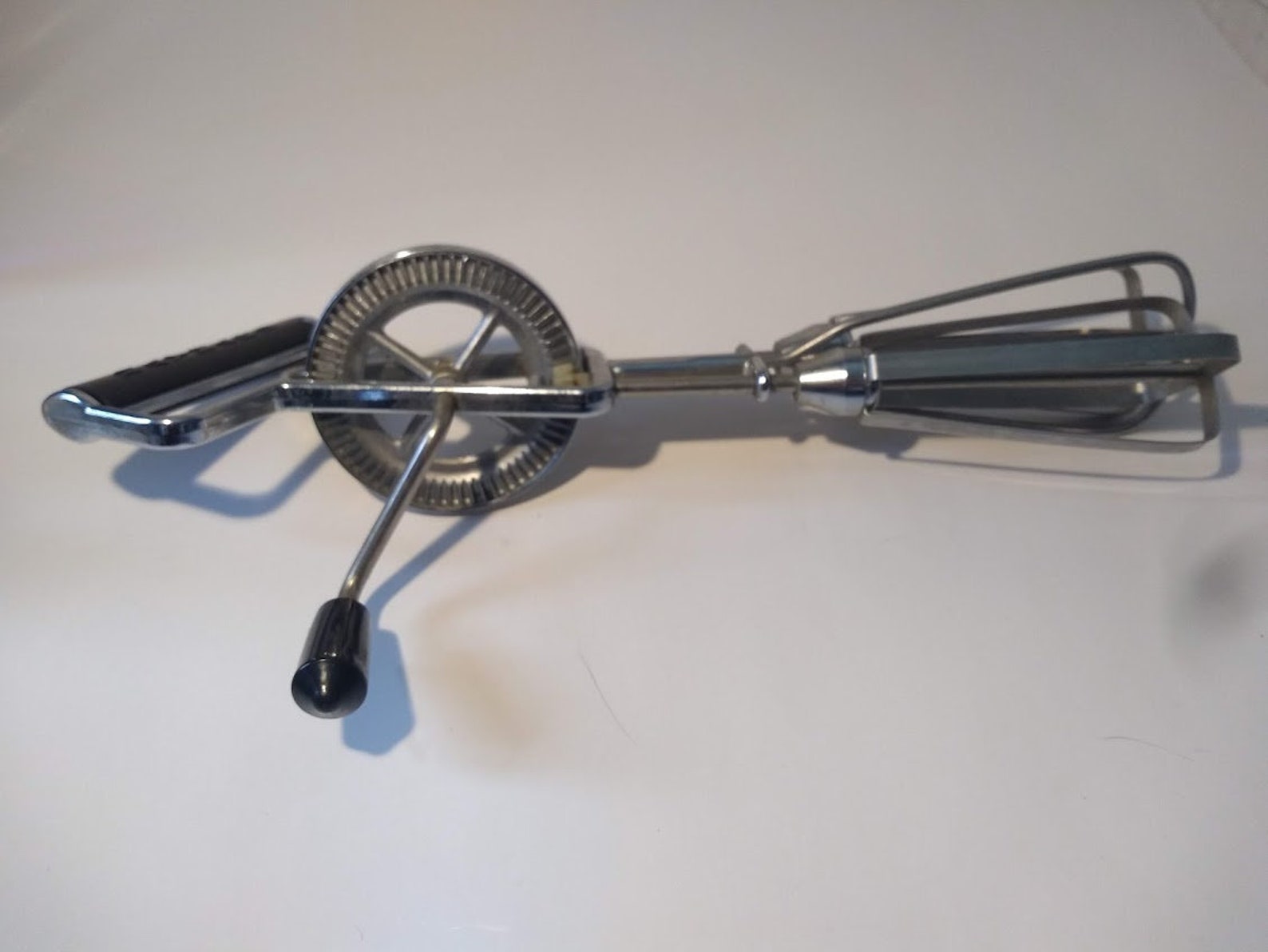 Vintage Maynard Hand Mixer Egg Beater No 54 Side Angle Black Etsy