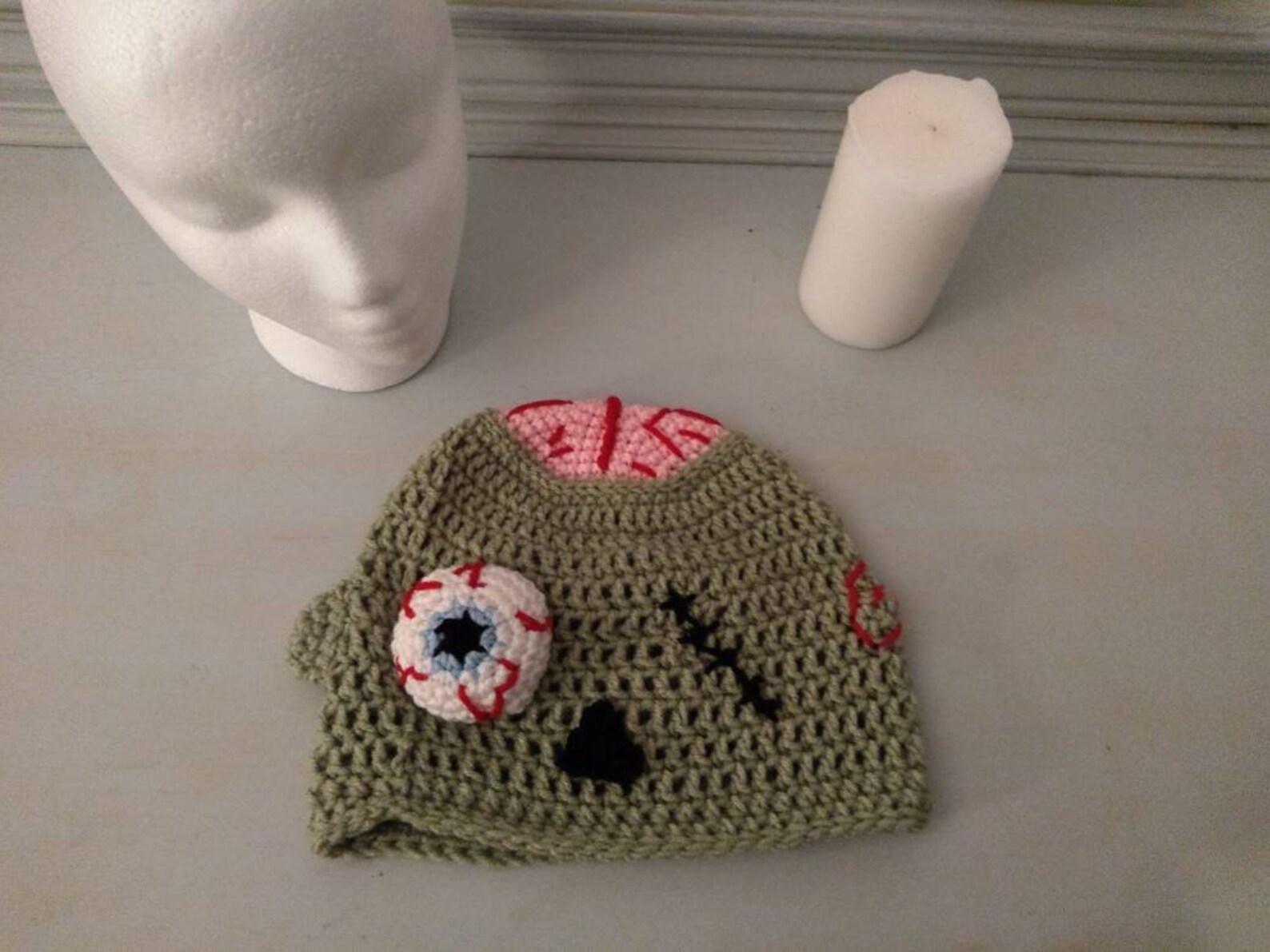 Zombie beanie Etsy