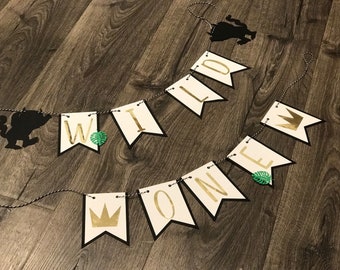 Wild one banner | Etsy