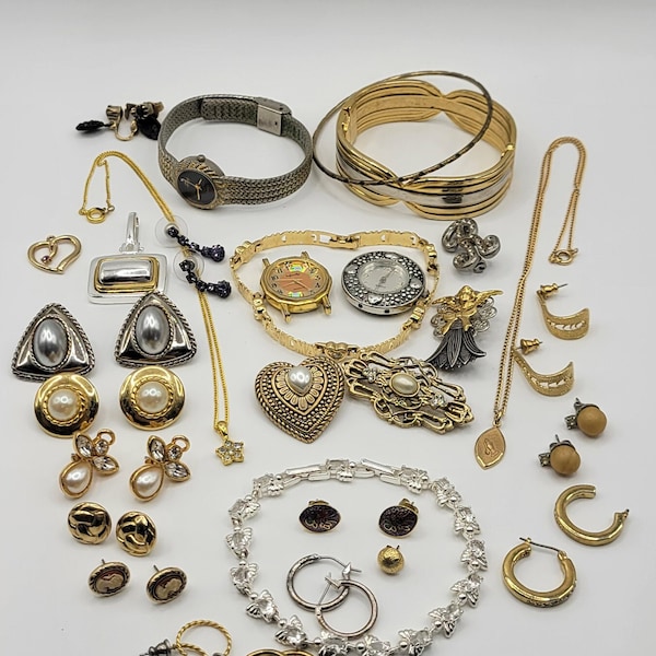 Vintage Costume Jewelry Lot Etsy