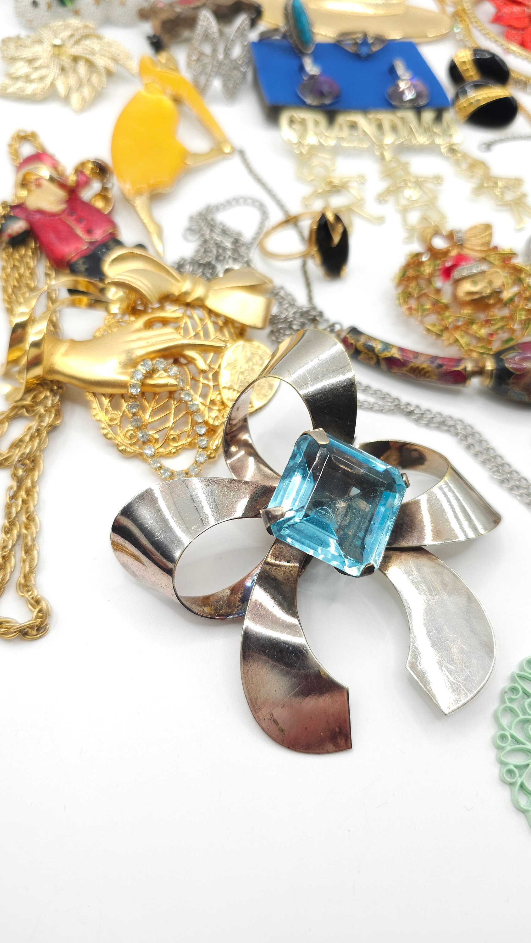 LOT BIJOUX FANTAISIE BO, Bagues, Bracelets, Colliers. 17