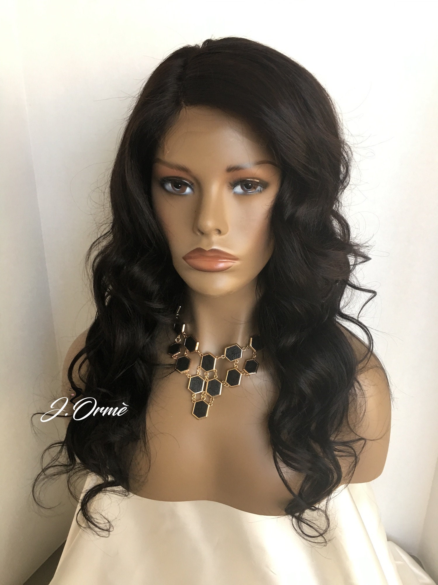 Lovely 100 Brazilian Body Wave Human Hair Lace Front Closure Etsy