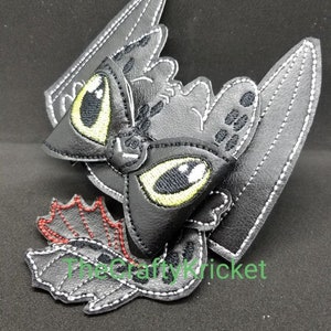 Toothless Inspired HairBow