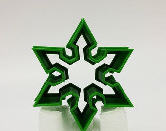 3D Print Ninja Boomerang Cookie Cutter, 2″/3″/4″/5″ Size, 1″ Deep