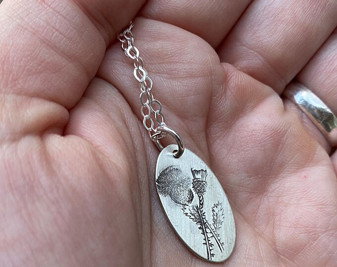 Enamel Pendant Necklace, Silver Droplet Necklace, Glass Necklace Mount Fuji C percent Handmade Jewelry