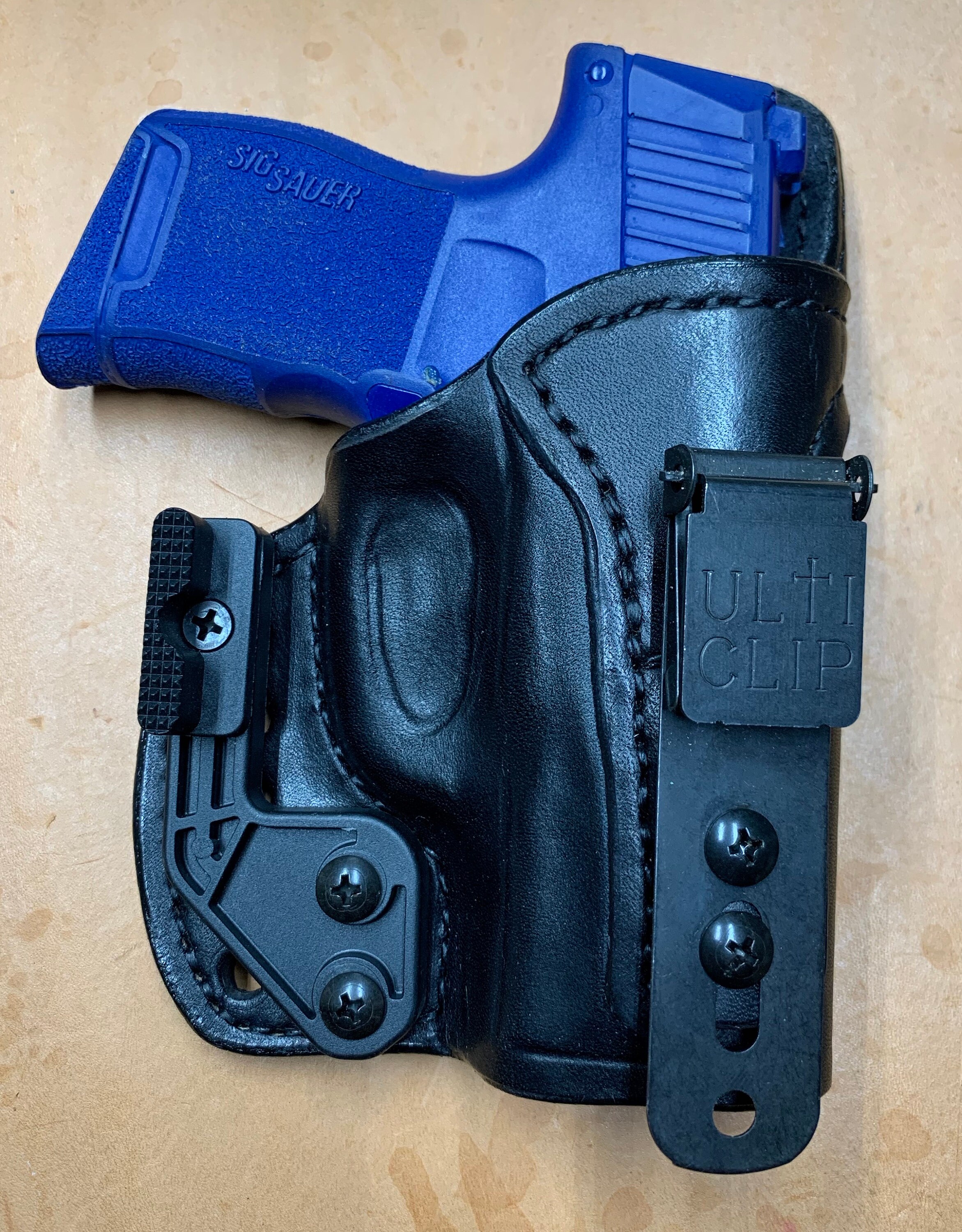 Sig Sauer P365 With TLR6 AIWB UtiliClip holster with mod