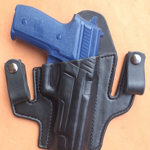 Sig Sauer P365-XMACRO IWB double snap loop holster