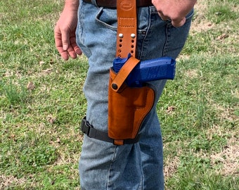 Drop leg option for field holsters, HOLSTER NOT INCLUDED, order holster separately.