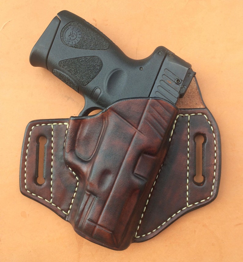 Taurus G3c OWB Flat Back Pancake Holster Etsy