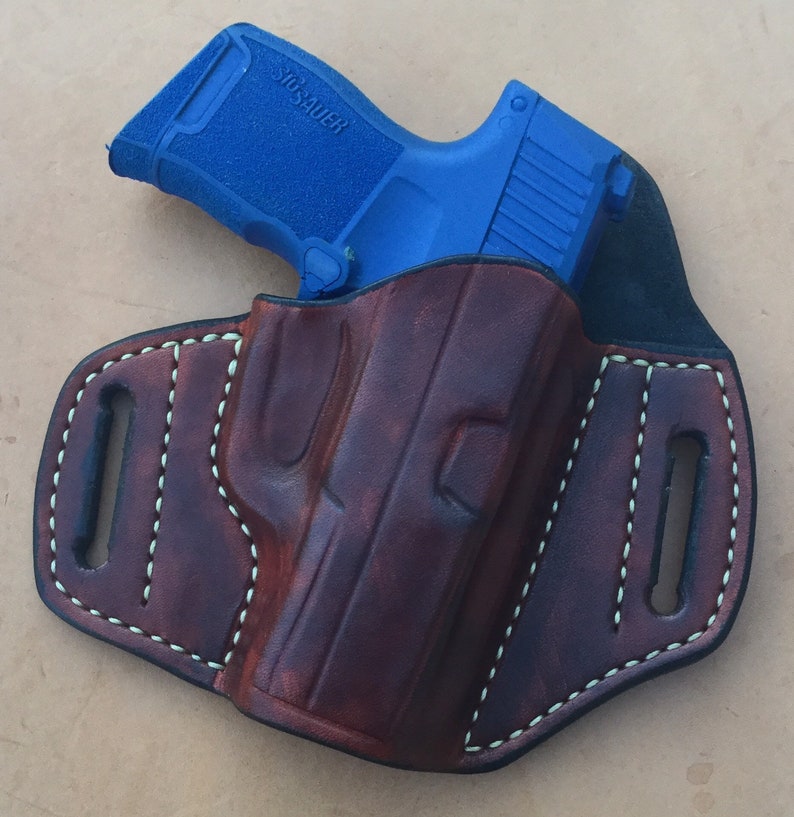 Sig Sauer P365 OWB Flat Back Pancake Holster Etsy