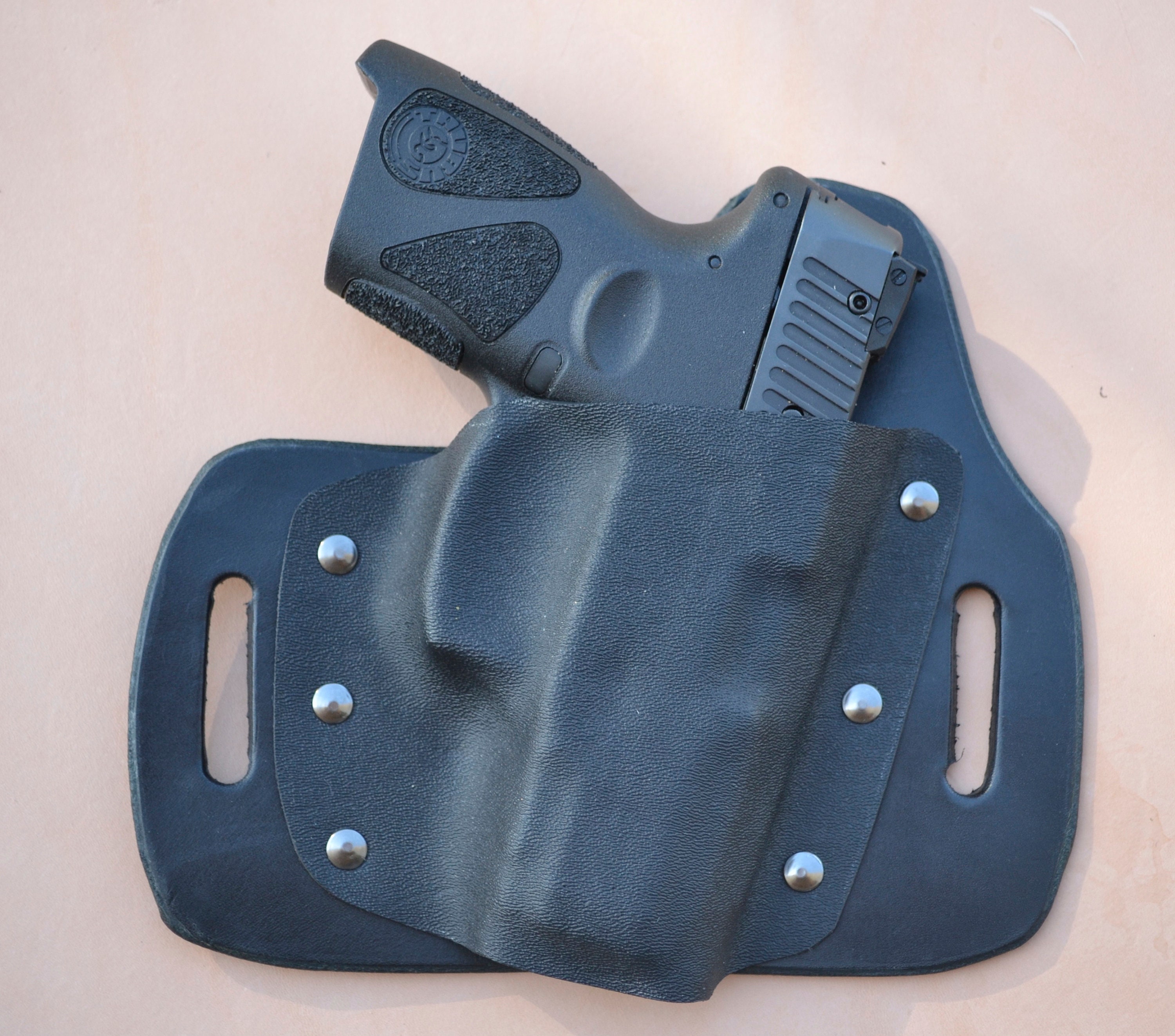 Holsters Leather Kydex Hybrid OWB holster for Taurus PT111G2/G2c and