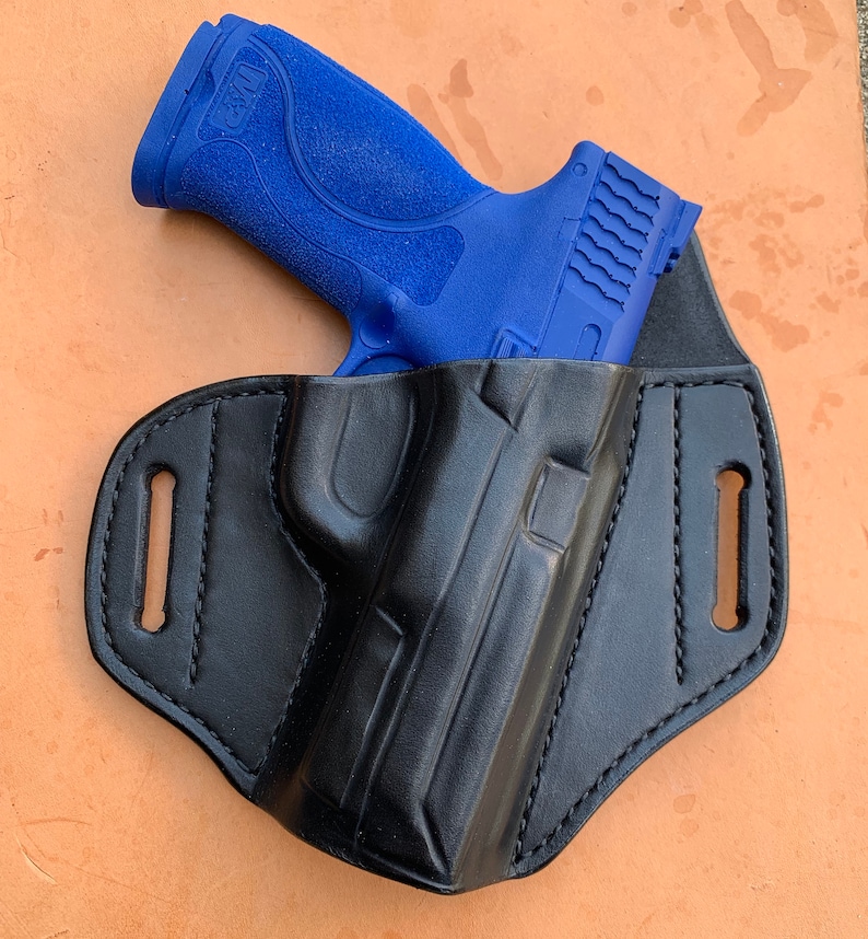 Smith and Wesson M&P 2.0 5 OWB Flat Back Pancake Holster Etsy