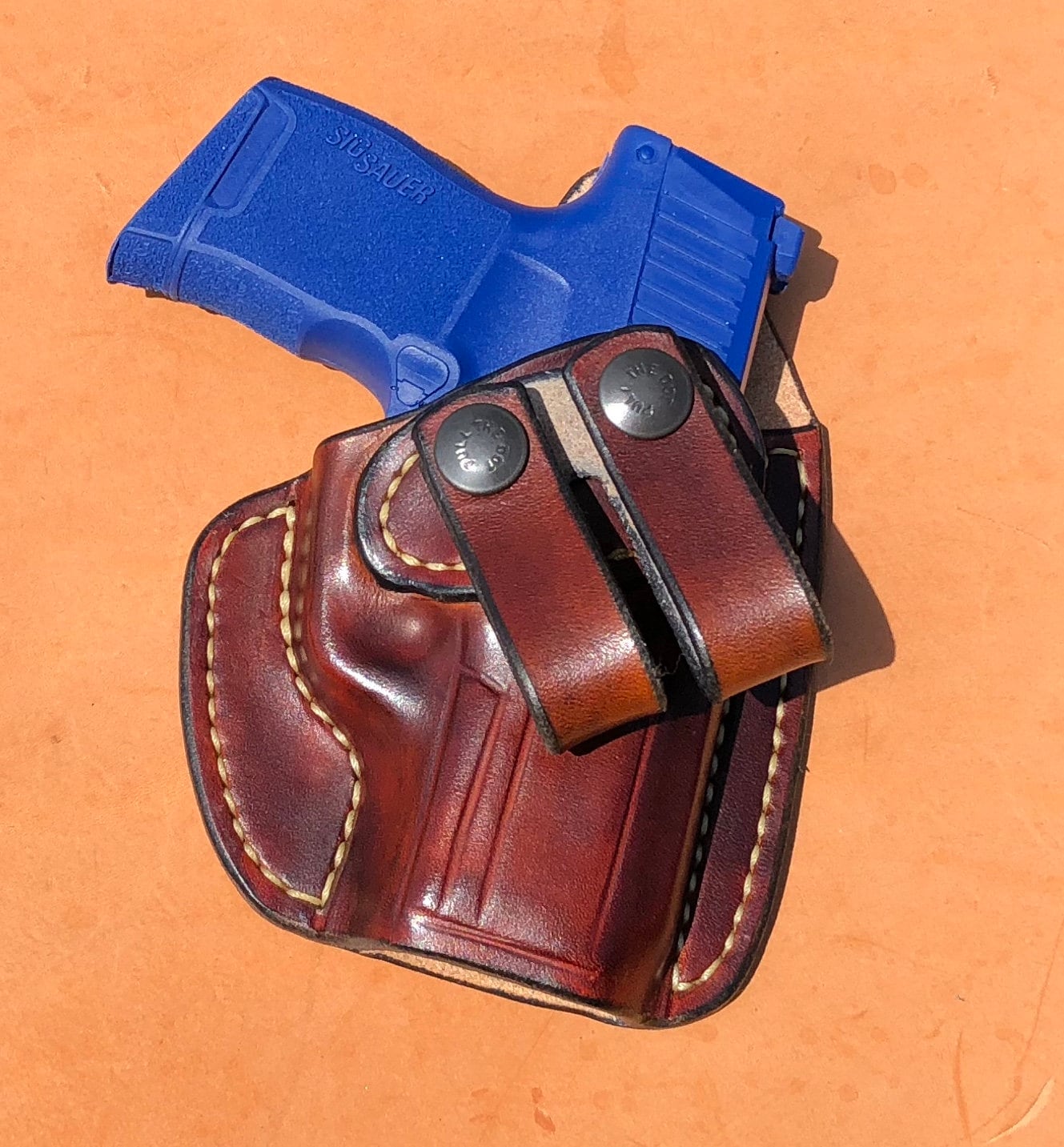Survival Series M&P Shield 9mm, With Laser, Leather Holster