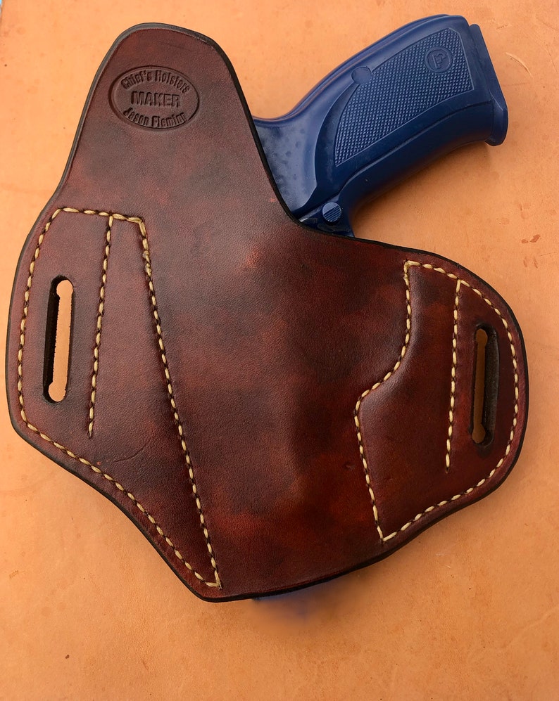 CZ 75 Compact Flat Back Pancake Holster Etsy