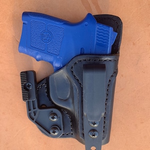 S&W Bodyguard .380 with laser AIWB Clip holster with mod wing option
