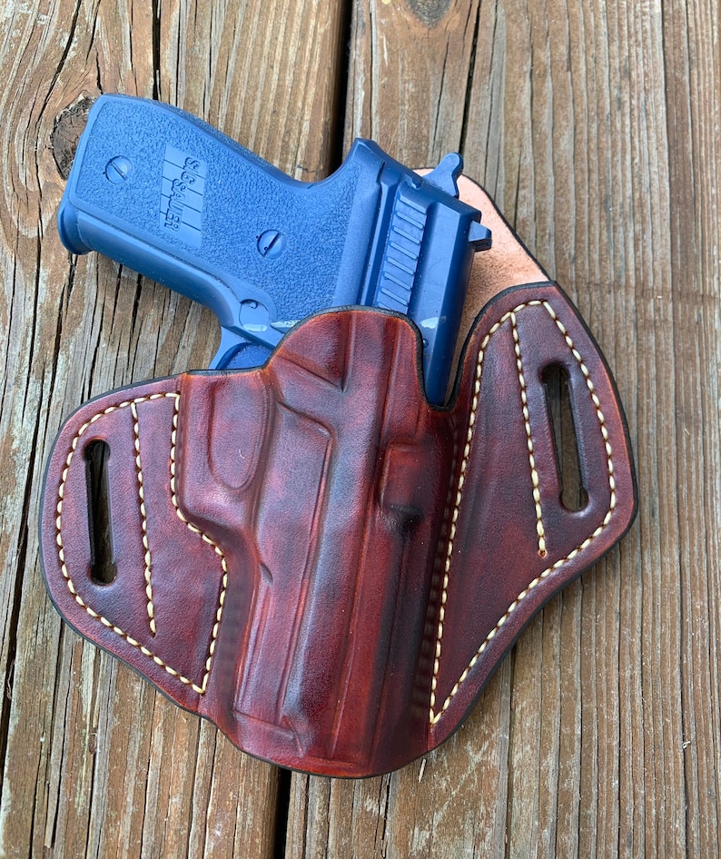 Sig Sauer P226 OWB Flat Back Pancake Holster All Models Etsy