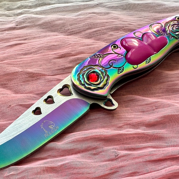 Pink Small Knife Etsy