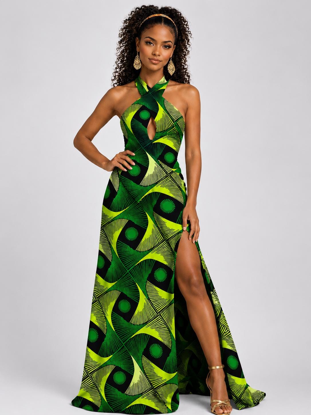 African Evening Gown - Etsy