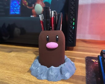 Diglett Pen / Pencil Holder