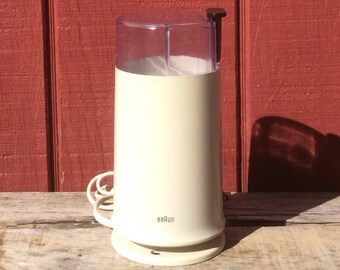 Vintage Electric Aromatic Braun Coffee Bean Grinder Mill Type 4041 Model KSM2 Vintage Electric Aromatic Braun Coffee Bean Grinder Mill Type 4041 Model KSM2