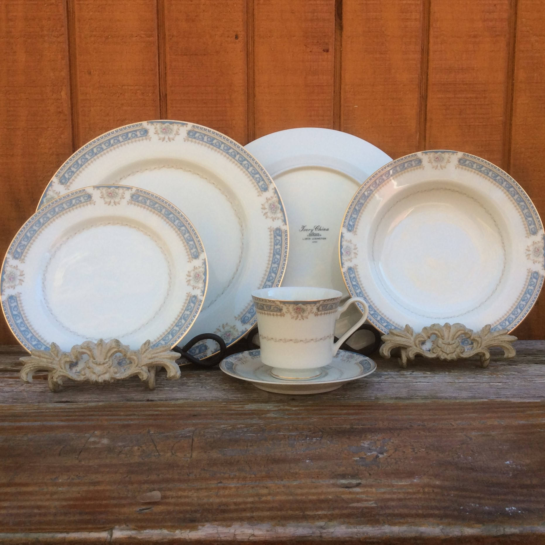 27pc Dinnerware Set Ivory China Mikasa L2808 Lexington 6 Etsy