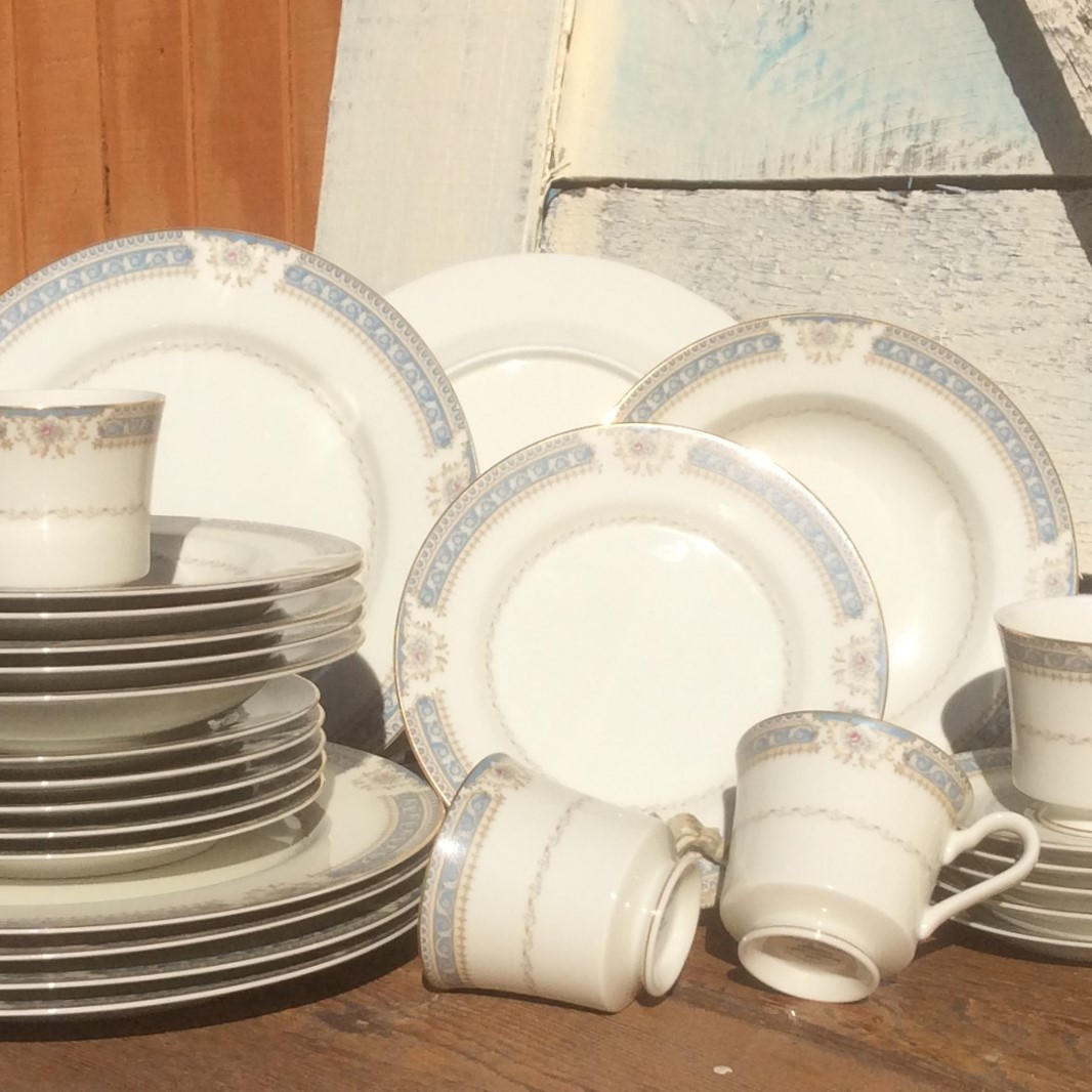 27pc Dinnerware Set Ivory China Mikasa L2808 Lexington 6 Etsy