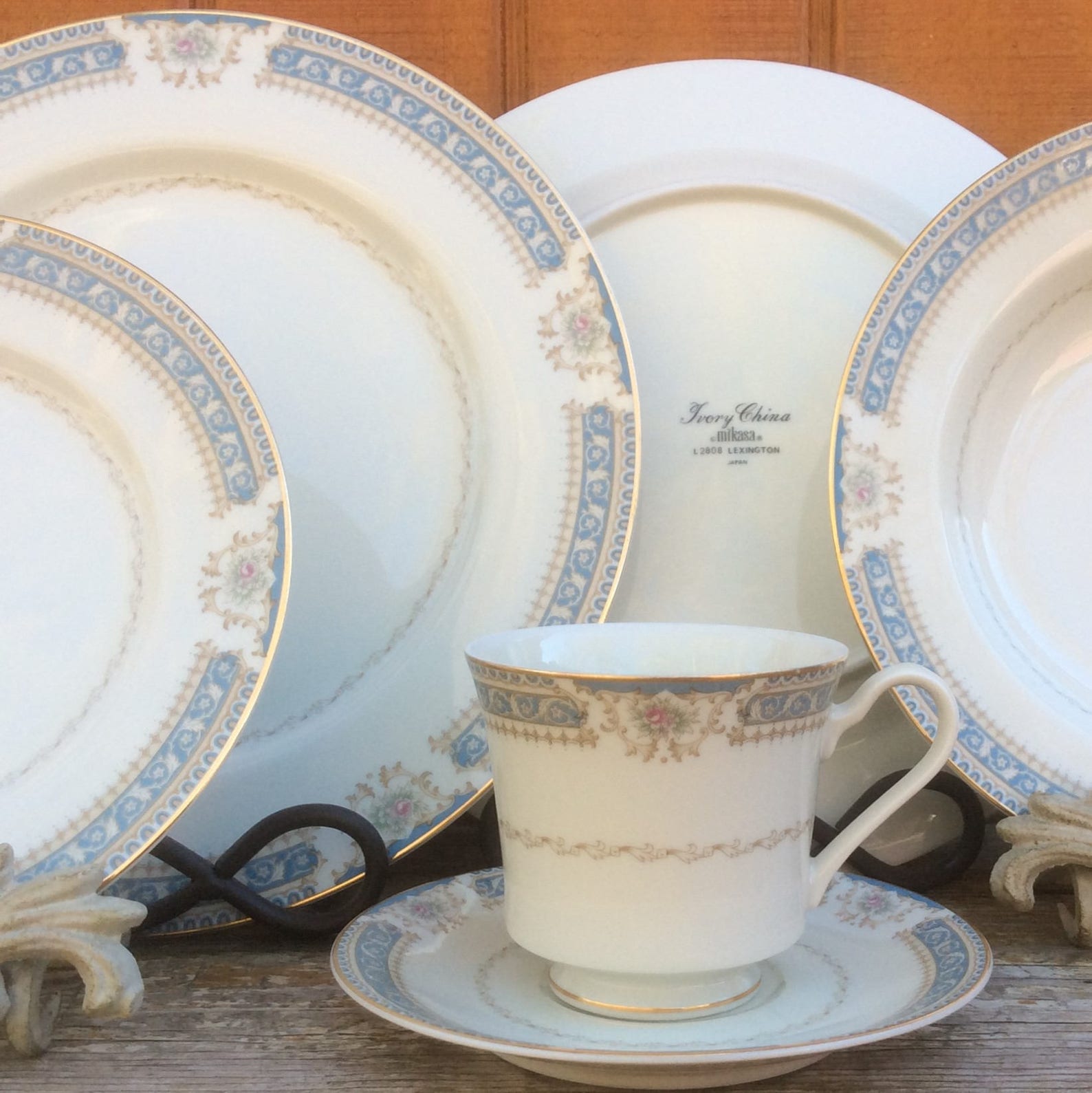 27pc Dinnerware Set Ivory China Mikasa L2808 Lexington 6 Etsy