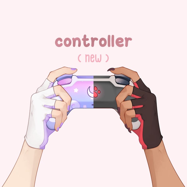 NUEVO • manos de controlador vtuber manipuladas • funciona con mouse y teclado, activo de juego animado personalizable, regalo para streamers, hecho en live2d