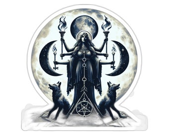 Kiss-Cut Stickers Hecate Goddess of Magic