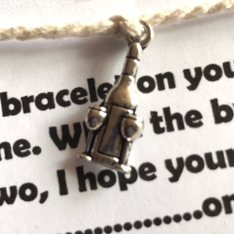Alcohol Theme Wish Vodka Wish Bracelet Funny Wish Bracelet
