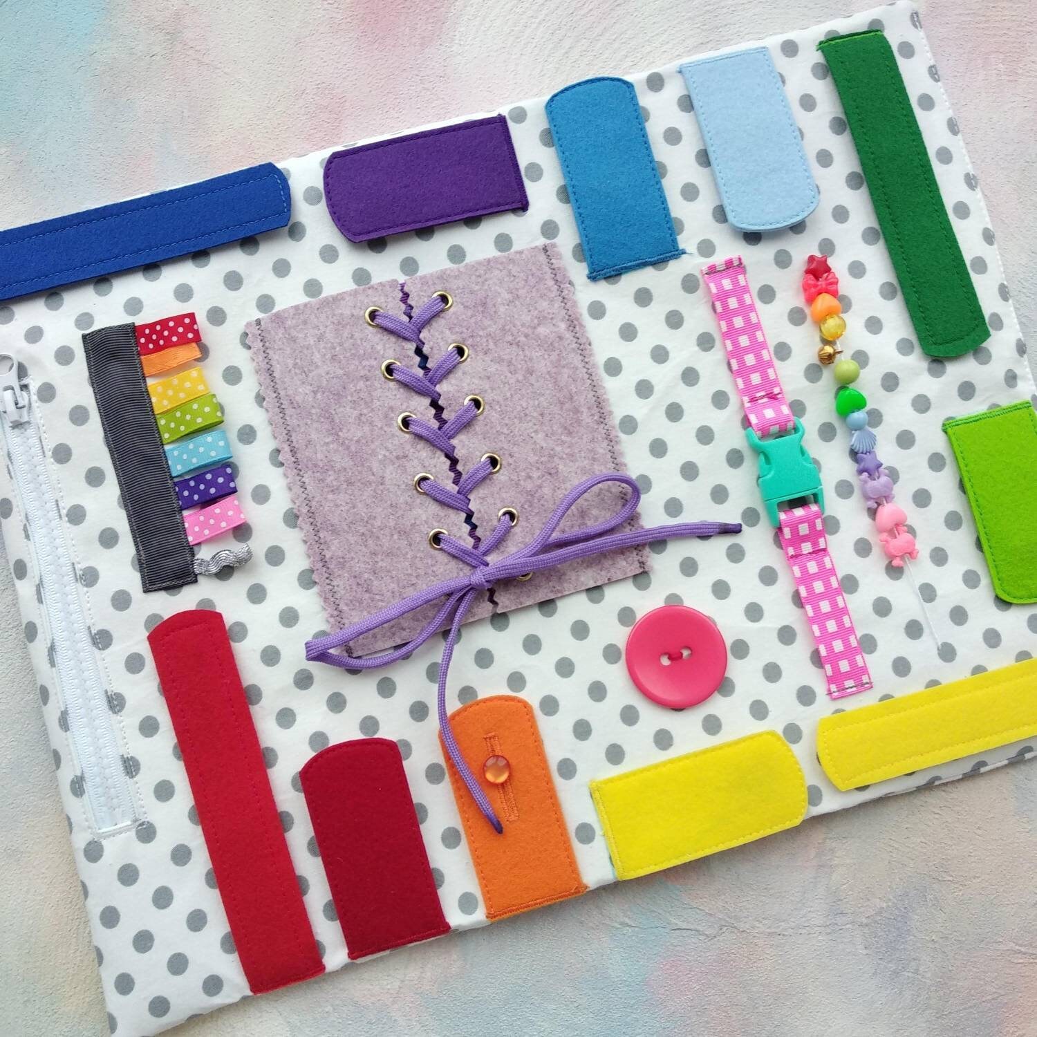 Educational rug Dementia Alzheimer's Fidget Blankets Etsy