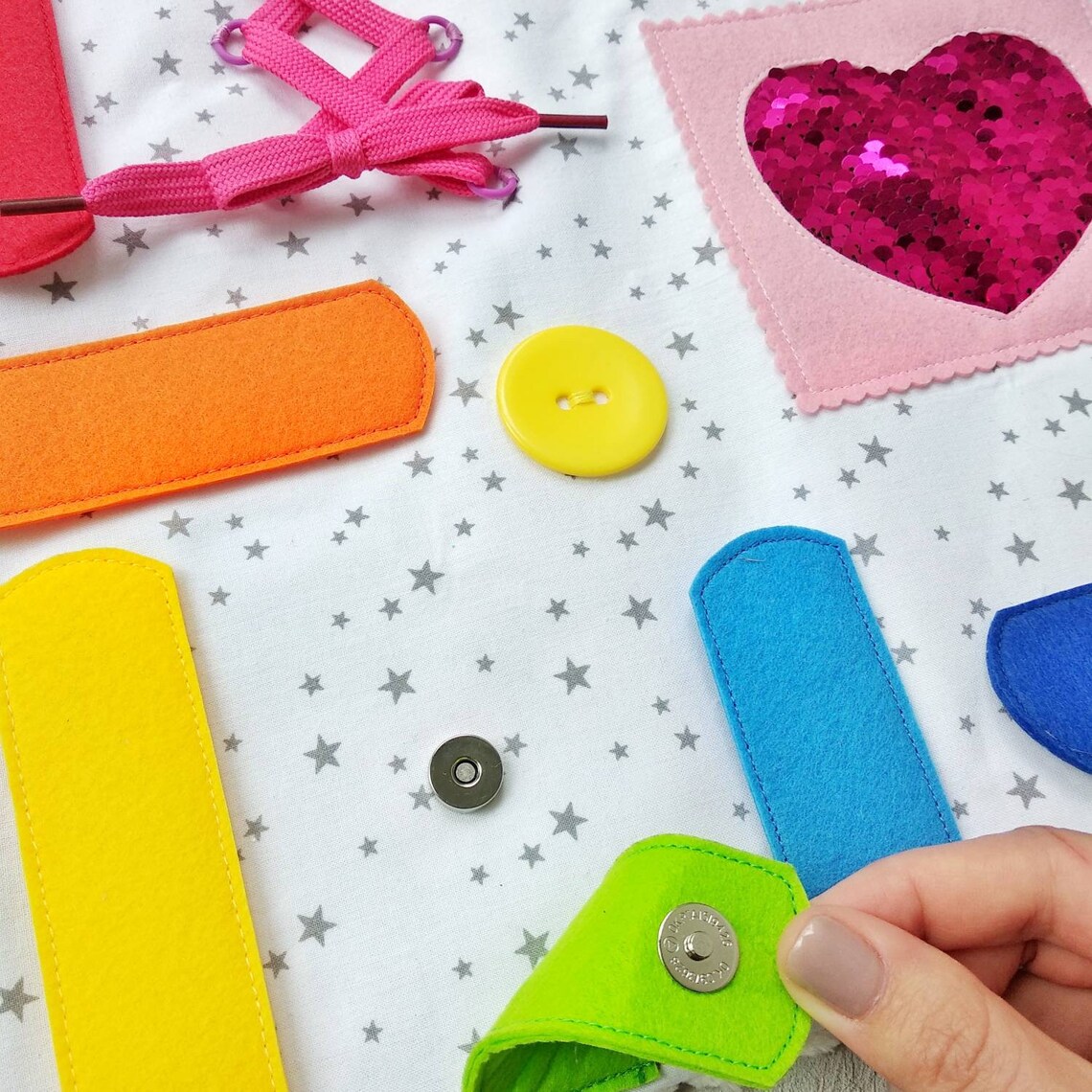 Montessori materials Educational rug fidget toy stim toy Etsy