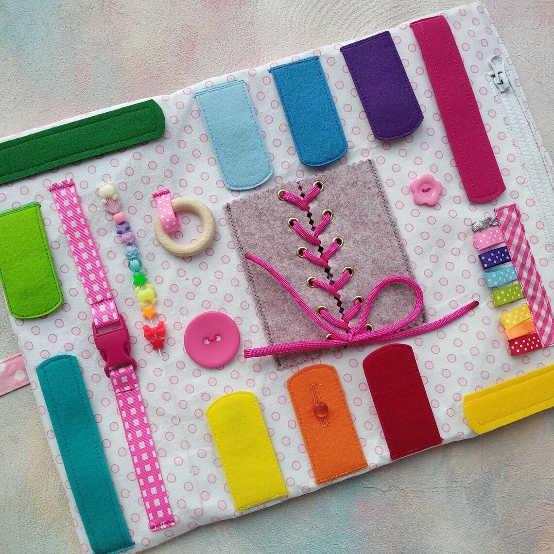 Play Rug baby sensory mat Montessori materials Road Rug Etsy