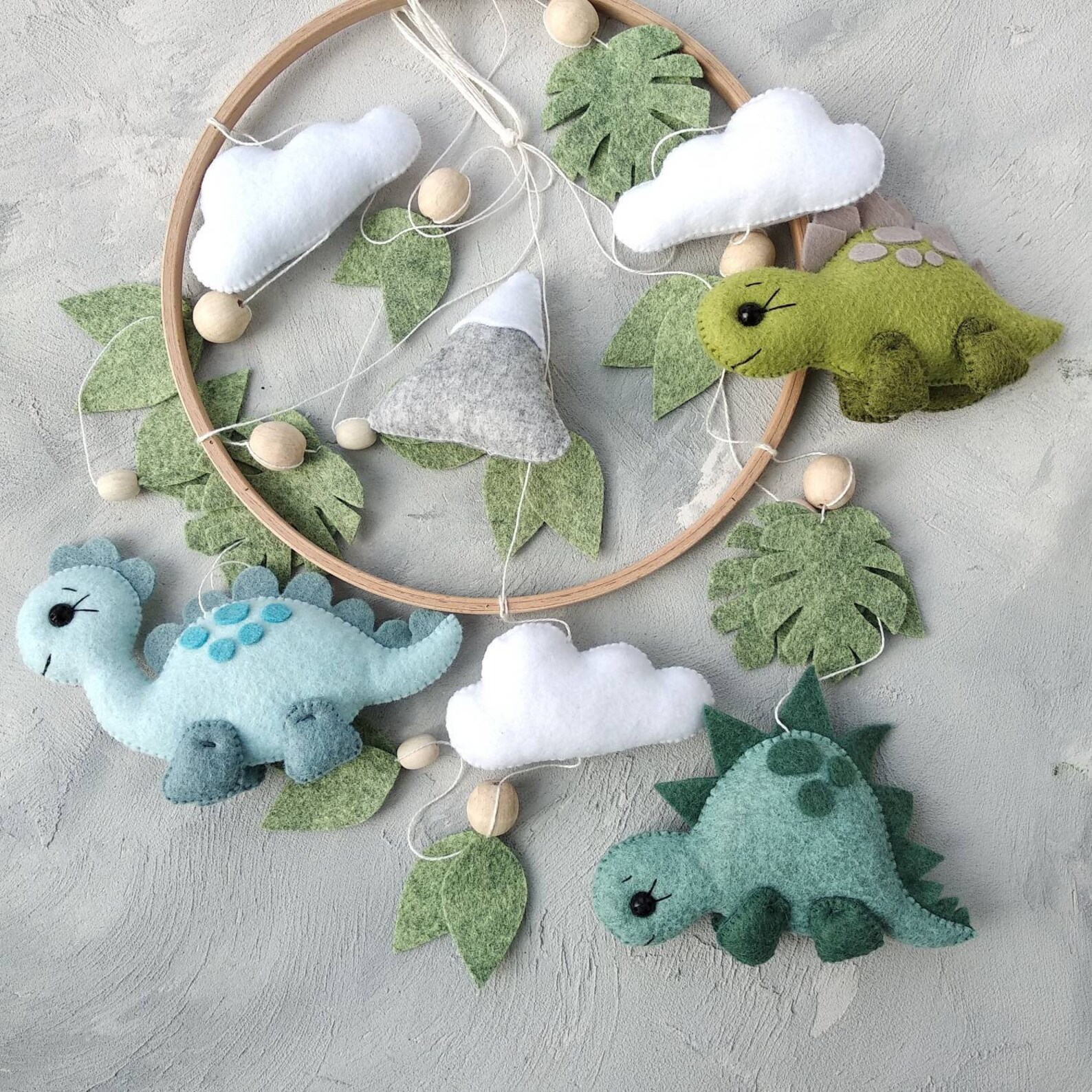 Dinosaur Mobile Crib Mobile Dino Nursery Decordinosaur Etsy