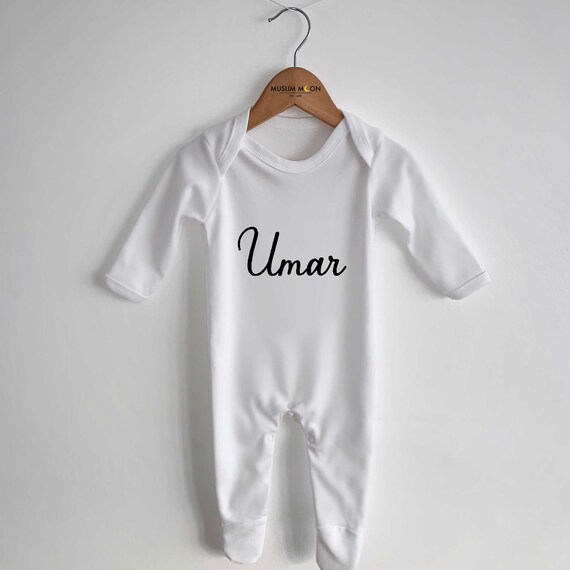 personalised baby romper