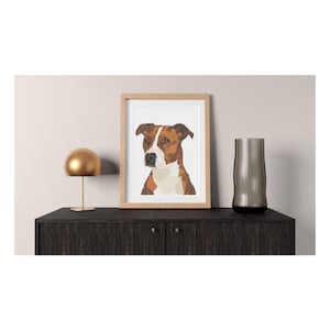 Pit Bull Cross Stitch Pattern