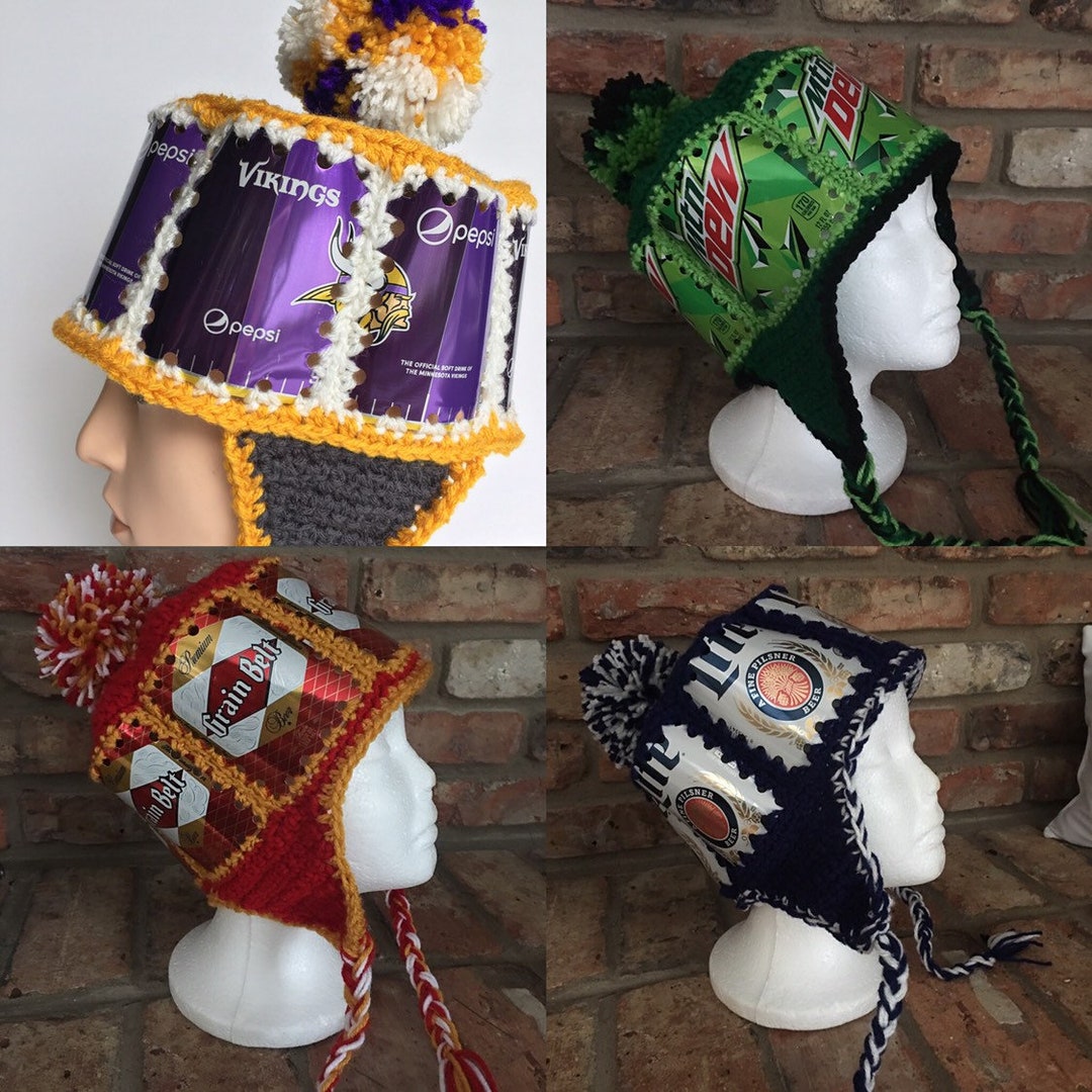 Custom Beer Can Hat, Custom Trapper Hats Etsy