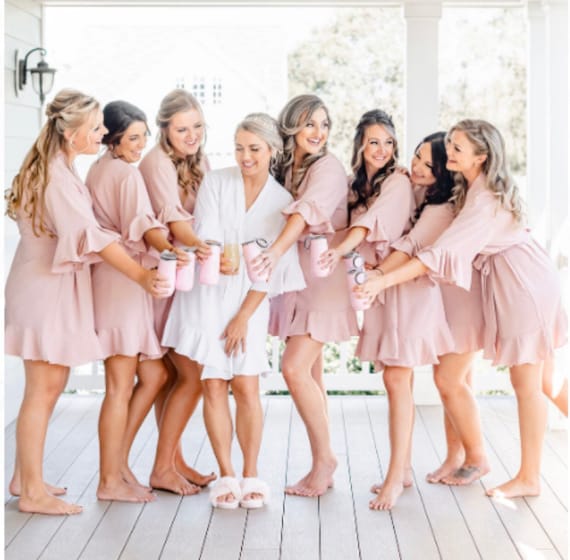 Bridesmaid robe canada online