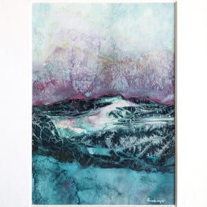 Original Watercolor, Watercolor Painting, Watercolor Landscape, Original Art, Nature Painting, Contemporary Landscape, Original Work