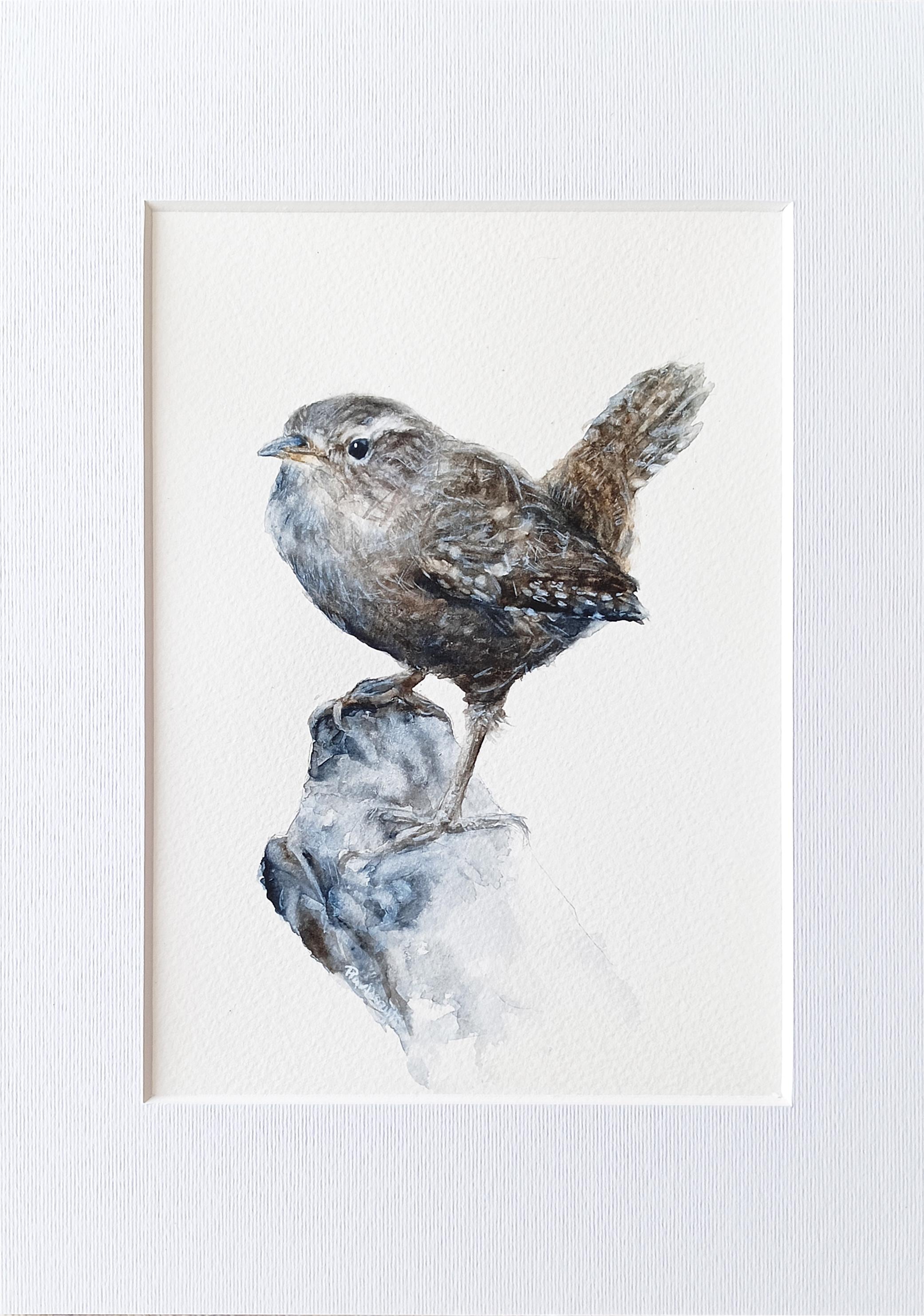 Original Watercolor, Watercolor Bird, Tiny Bird, Watercolor Painting, Original Bird, Watercolor Art, Original Art, Unique Art, Home Decor