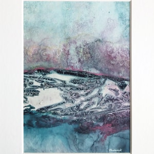 Watercolor Painting, Original Watercolor, Watercolor Landscape, Original Art, Nature Painting, Contemporary Landscape, Original Work