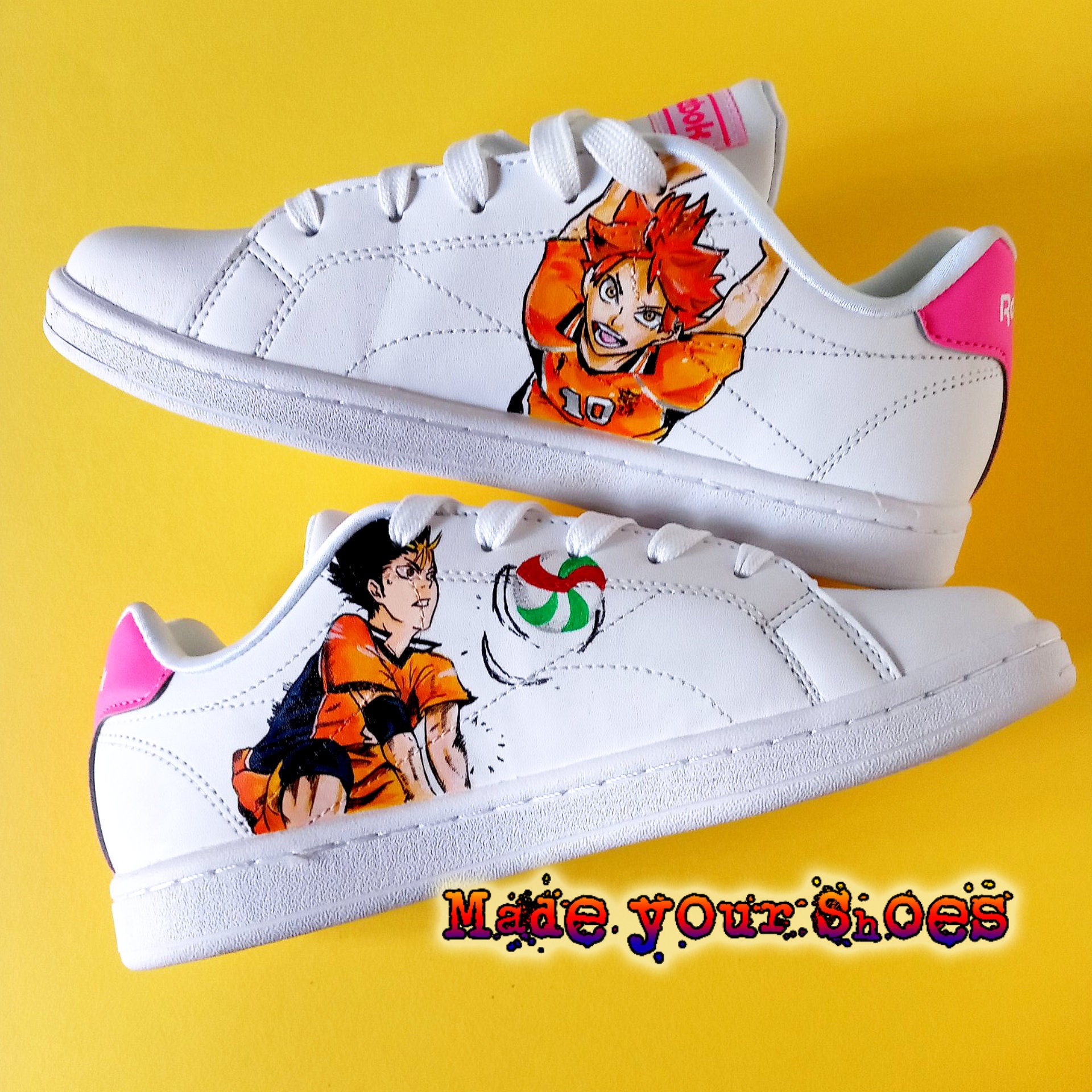 Haikyuu Nekoma High Top Canvas Shoes Gift For Fans