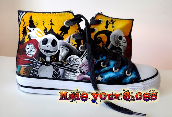 nightmare before christmas chuck taylors