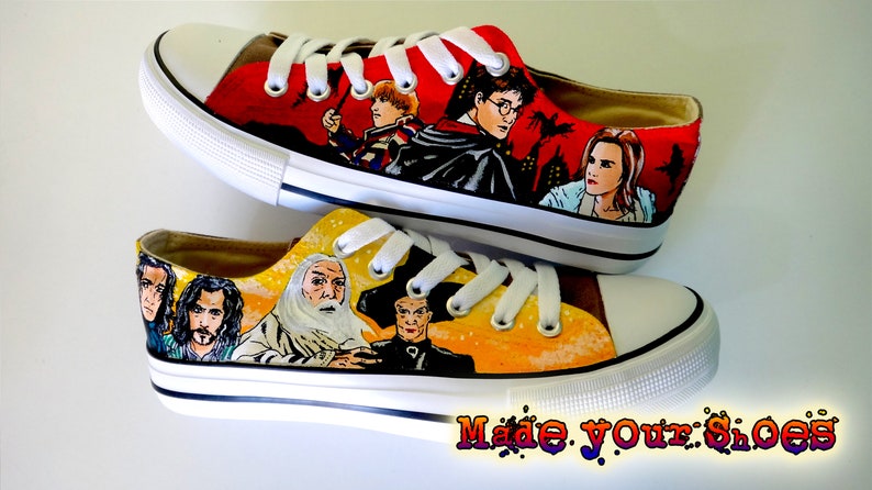 harry potter chuck taylors